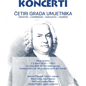 Koncert „Četiri grada umjetnika“